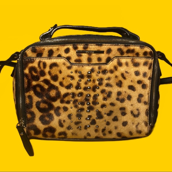 NINE WEST cow fur crossbody bag - Picture 3 of 14